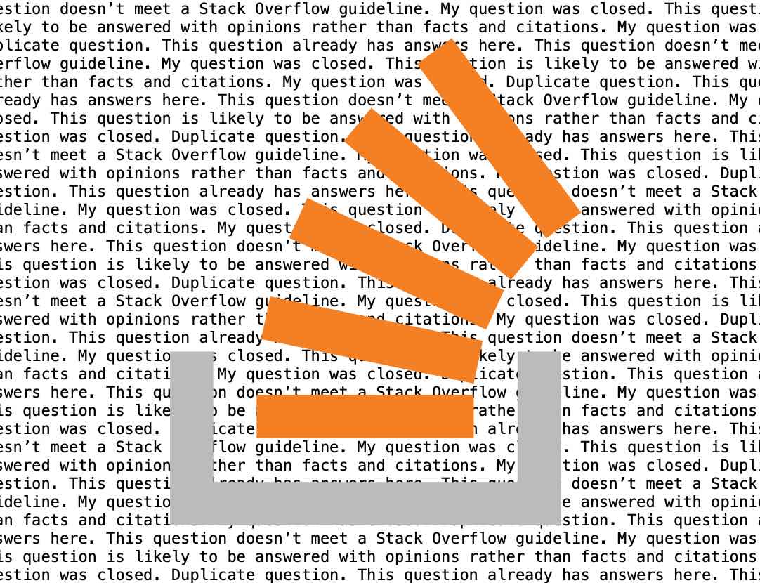 Stack Overflow is documentation, not Q&A, and that's bad